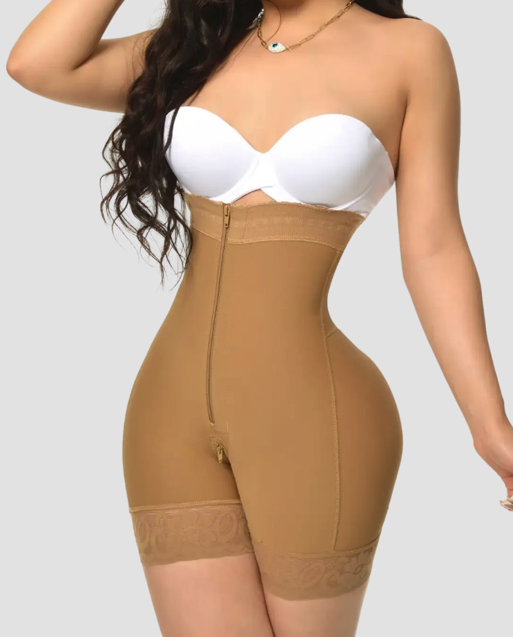 Fascia a compressione con cerniera – Controllo addominale e modellamento sicuro