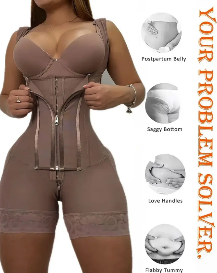 CLESSIDRA – Fascia a compressione per donna – Modellamento e supporto con comfort