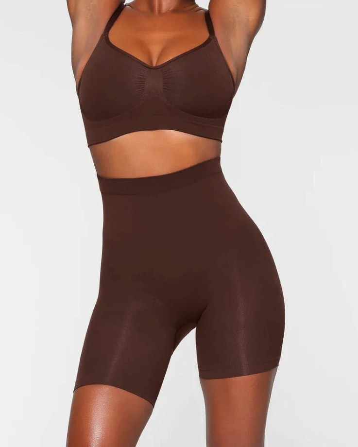 Short push-up glutei a vita alta – Senza cuciture e con effetto modellante