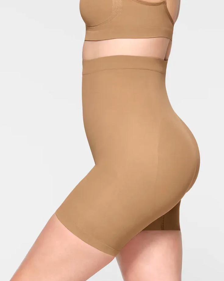 Short push-up glutei a vita alta – Senza cuciture e con effetto modellante