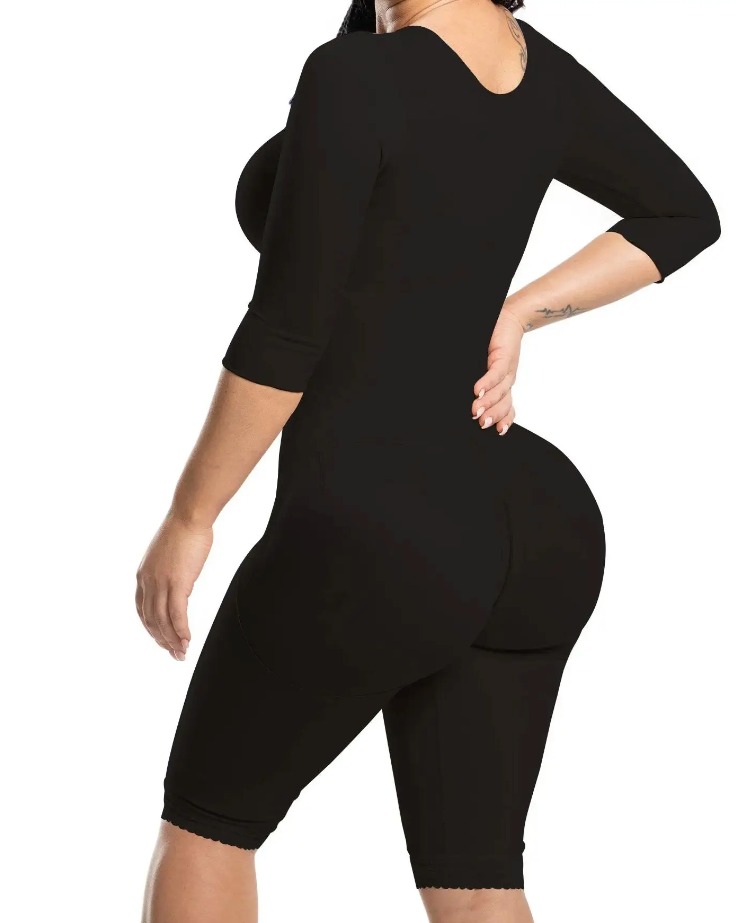 Fascia a compressione fino al ginocchio – Controllo totale di addome e gambe