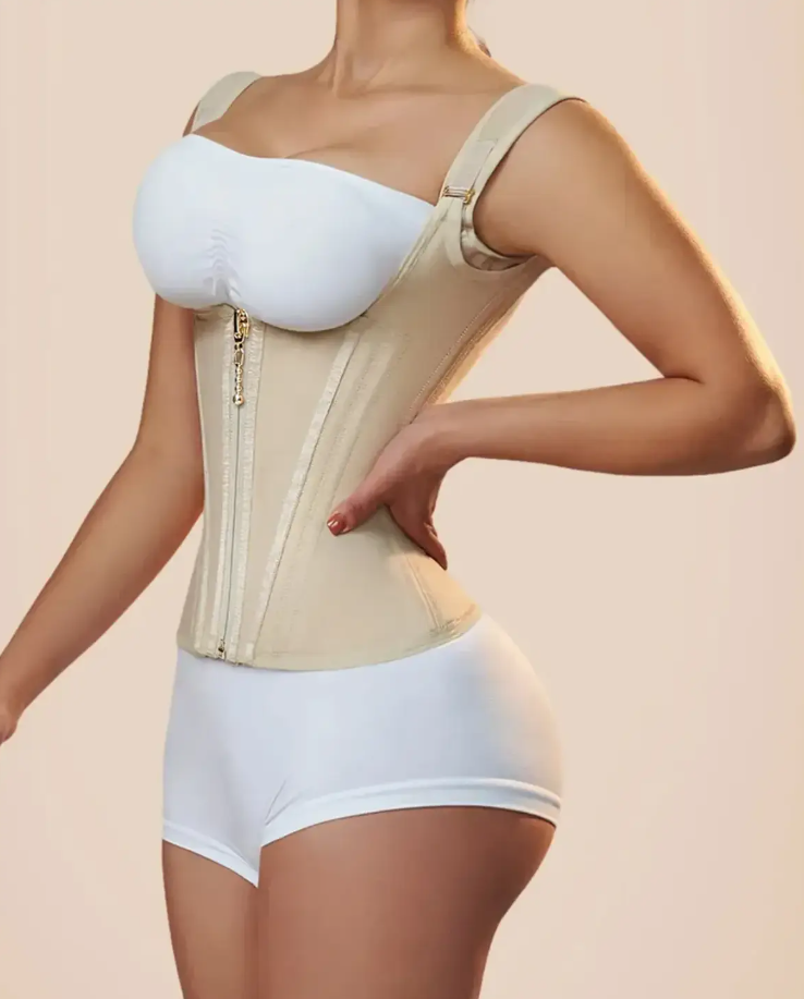 Clessidra – Gilet modellante per la vita da donna – Stile corsetto e controllo totale