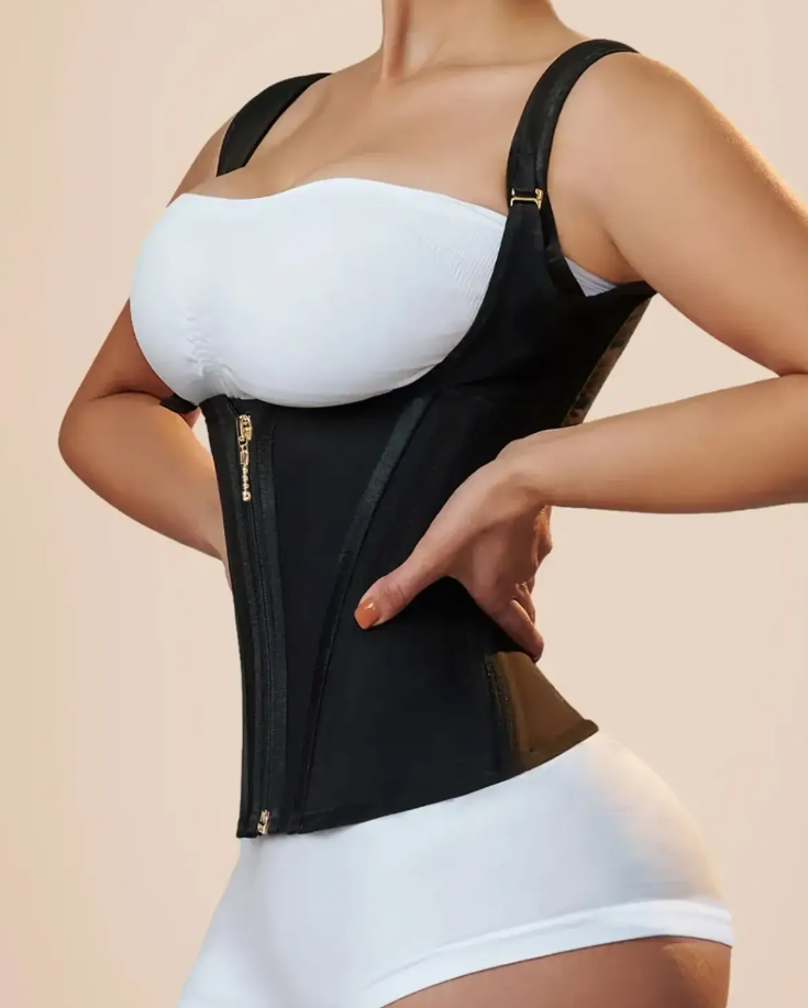 Clessidra – Gilet modellante per la vita da donna – Stile corsetto e controllo totale