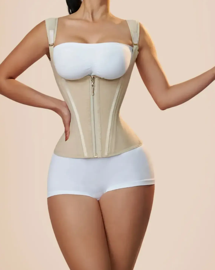 Clessidra – Gilet modellante per la vita da donna – Stile corsetto e controllo totale