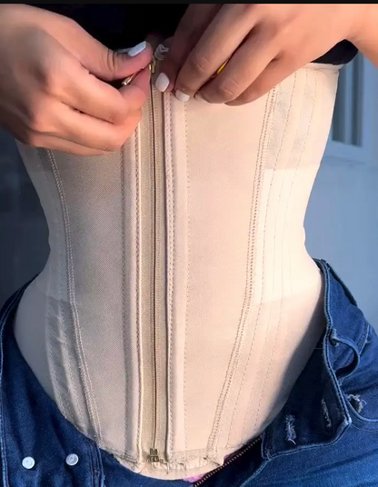 Clessidra + Cintura a Clessidra con Cerniera e Gancetti – Modellatura Extra Forte