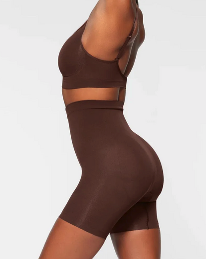 Short push-up glutei a vita alta – Senza cuciture e con effetto modellante