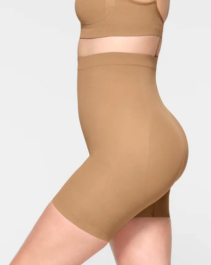 Short push-up glutei a vita alta – Senza cuciture e con effetto modellante