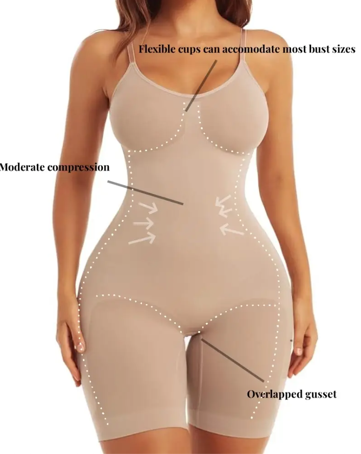 Body modellante completo – Controllo totale e silhouette definita