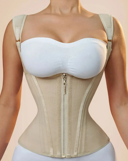 Clessidra – Gilet modellante per la vita da donna – Stile corsetto e controllo totale